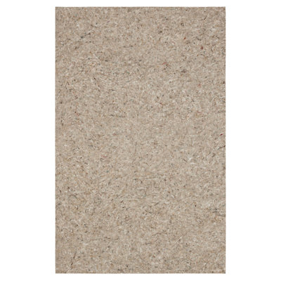 Sous-tapis en polyester 1/2 po, gris