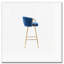 Ensemble de 26 tabourets de bar 26 po avec repose-pieds en velours chromé et tabouret de bar doré-798848565-798848561