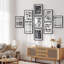 Art mural encadré, ensemble de galerie, encre, coup de pinceau, dessin au trait, motifs abstraits, art moderne pour chambre à coucher, salon, bureau -116741882-116741881