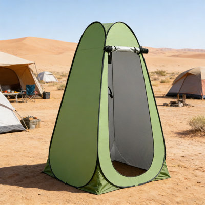 Privacy Shower Tent, Pop up Portable Camping Tent, Outdoor Toilet Changing Dressing Room, Instant Privacy Shelter for Picnic Waterproof Bathroom, Suitable for Camping