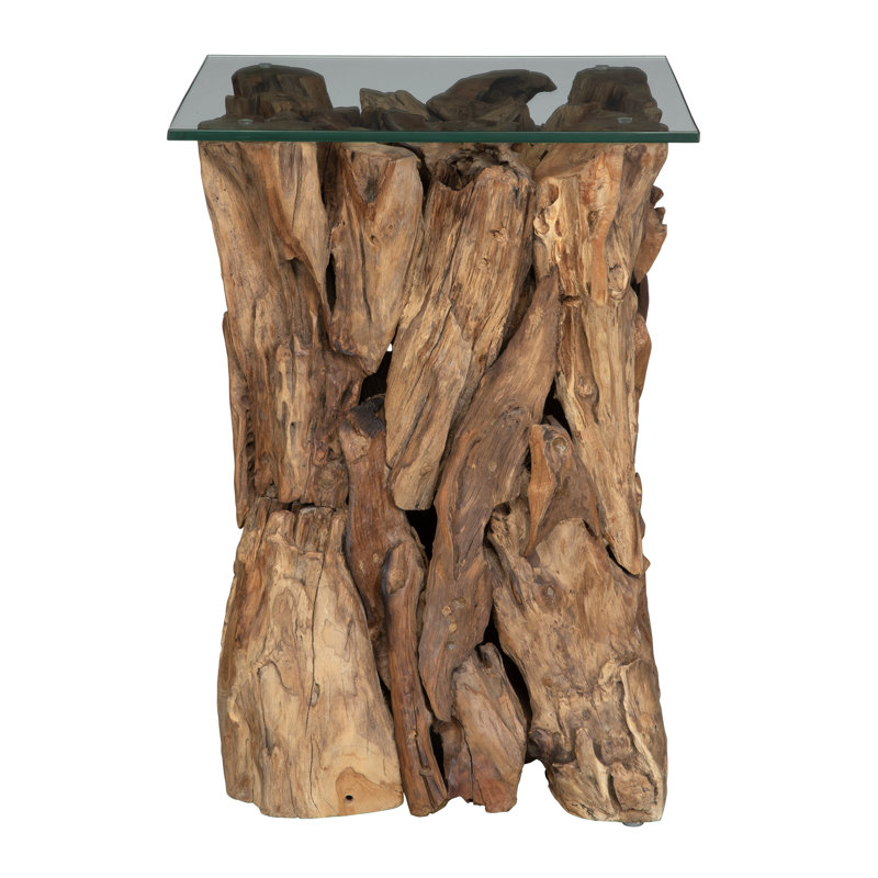 Swind Teak Wood End Table
