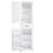 Tall Bathroom Storage Cabinet, Freestanding Storage Cabinet with Two Doors and Adjustable Shelves, Door Shelve Design, MDF Board with Painted Finish, White