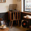 Support pour tourne-disque Mid-Century