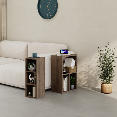 Samay 68cm H x 24cm W Floating Bookcase