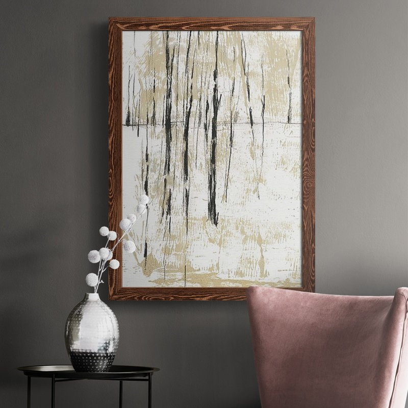 Gilded Forest II, reproduction d'art sur toile, Érable, H 43,5 po x l 31,5 po x P 1 po