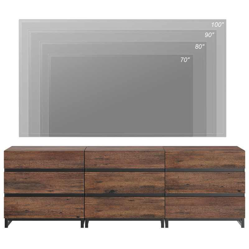 Entertainment Center for TVs up to 58", Brown