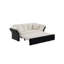 Canapé-lit convertible en velours 74,8 po-1647041398