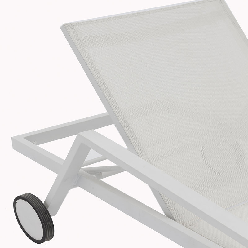 Bondi Outdoor Chaise Lounge, White