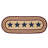 Brunswick Geometric Oval Independence Day Table Runner-20208186
