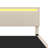 Floating Bed With Sensor LED Lights And Height-Adjustable Headboard, Vertical Channel Design-1409784922-1409784916