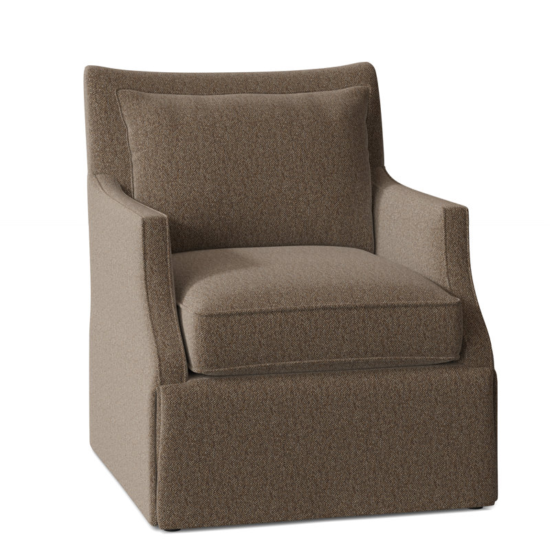 Holly 29" Wide Swivel Armchair, Hazelnut (9508 17), Swivel Glider