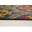 Tapis en laine bleu marine 6 pi 2 po x 9 pi 2 po à la main one-of-kind-noué la 2010 gabbeh Céline