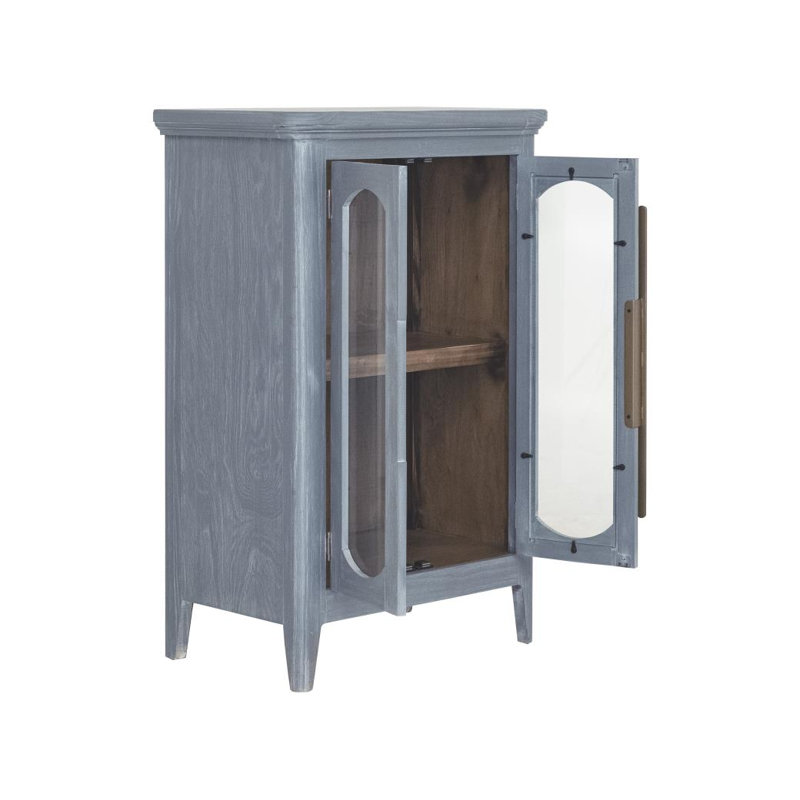 Console 2 portes Brava, Bleu