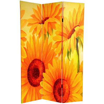 Wiener Reversible Flowers Folding Screen - Chrysanthemum