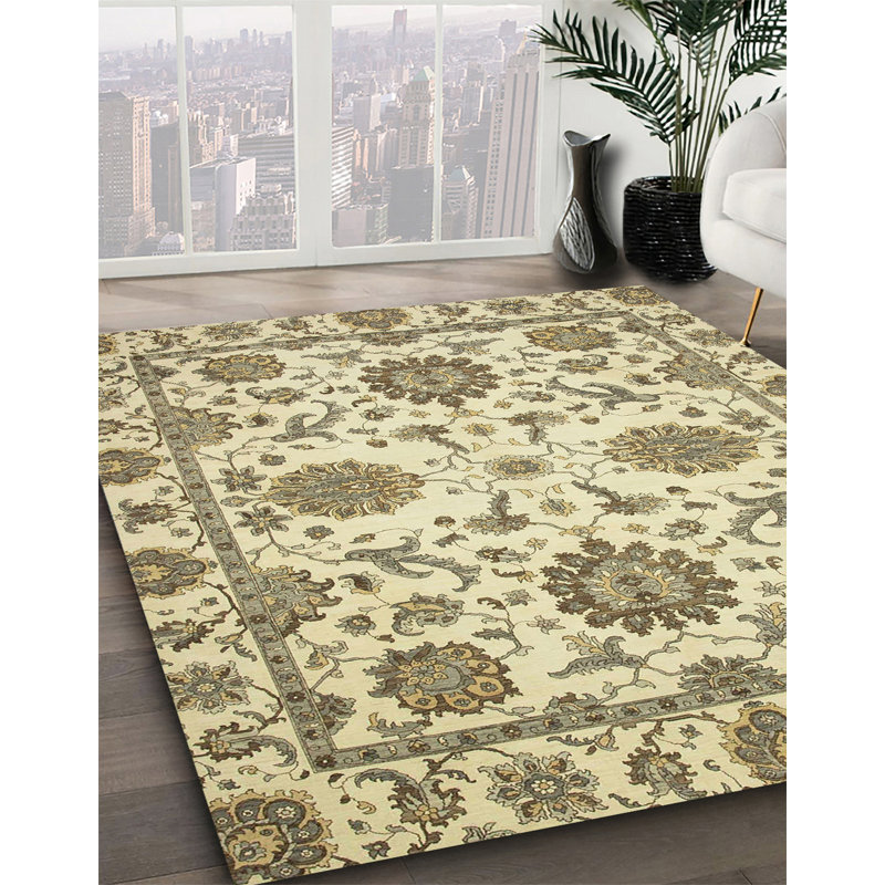 Abstract Indoor Rug, Square 3'