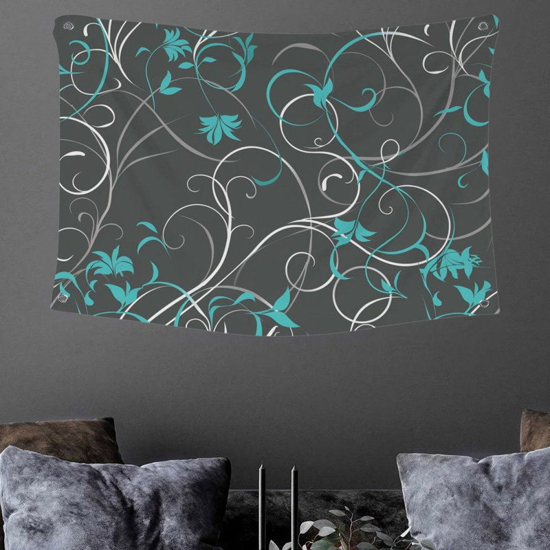 Microfiber Fabric Tapestry, 50" H x 60" W