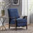 Munro Manual Club Recliner 24.75'' Wide Wood Hand Manual Club Recliner   24.75” W x 35.00” D x 37.75” H -337179111-289390888