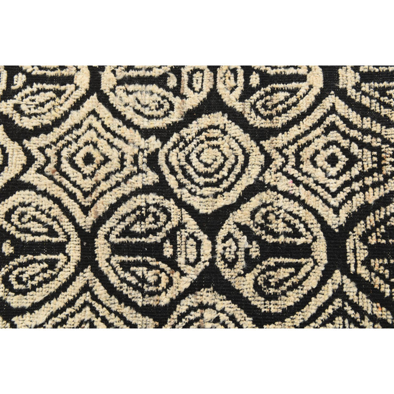 Tapis noir 9 x 12 Philip