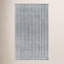 Tapis d'extérieur rayé bleu en PET tissé à la main Momeni Caicos 2 pi x 3 pi-121098999