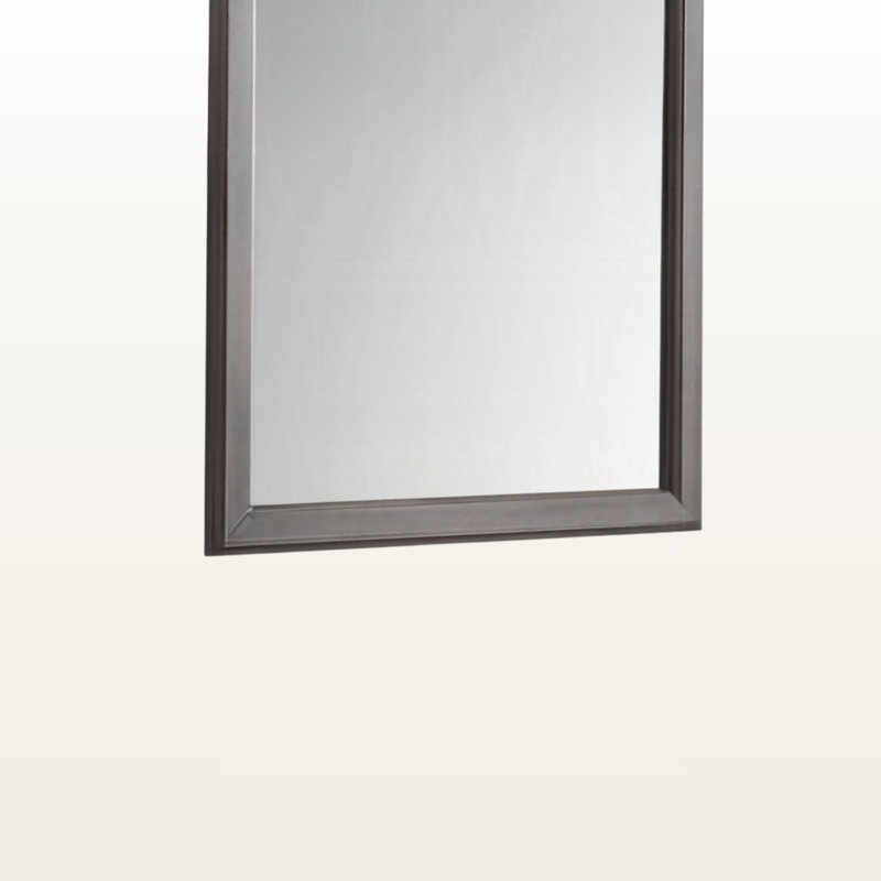 Howden Mirror in Antique Gray