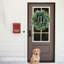 Couronne d'eucalyptus - Vert - Grande couronne artificielle toutes saisons pour porte d'entrée, mur, porche ou décoration intérieure