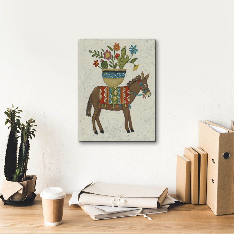 «Epic Graffiti» «Market Boro 1» par Chariklia Zarris, art mural sur toile, 12 po x 16 po
