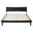 Phoenix Wood Platform Bed with Matching Footboard-324910952-324910949
