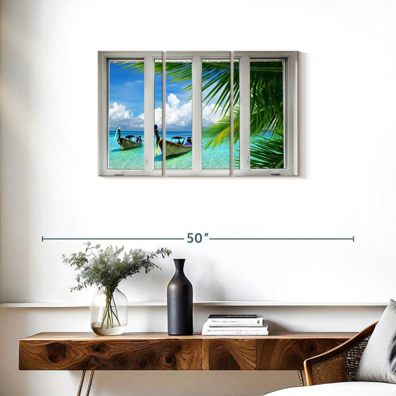 Mehar Tropical Breeze, 20" H x 33" W