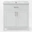 Meuble-lavabo simple 30 po avec comptoir en céramique-235089858