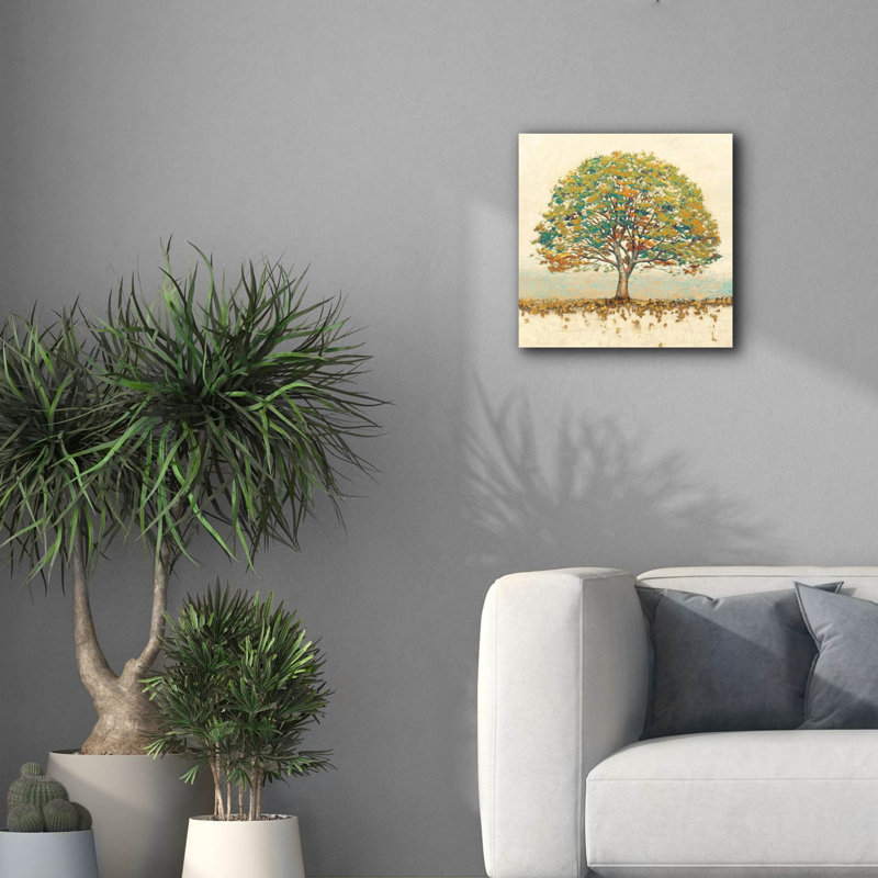 «Golden Oak Spice» par James Wiens, art mural sur toile, H 18 po x l 18 po