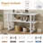 Narrow Console Table with Marble-Effect Top, Retro Entryway Table with Open Shelf, Sofa Table for Entryway, Hallway and Living Room (Espresso)-1882794805