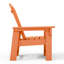 Chaise Adirondack d'extérieur en poly Laguna pour enfants avec table d'appoint-108401392