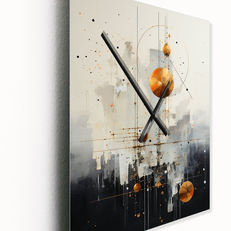 Horloge murale surdimensionnée Minimalisme, Grand