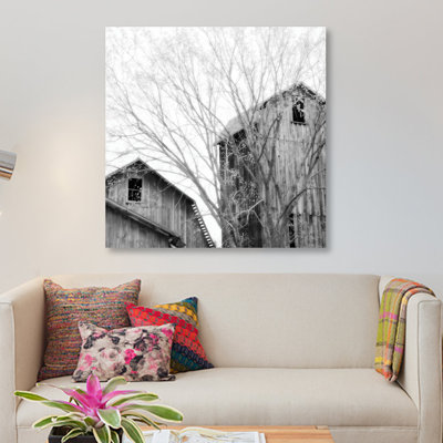 «Barn Windows», photographie sur toile