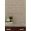 Carreau mural de métro en céramique brillante Metrola Savanna Dust 10 cm x 30 cm-49134548