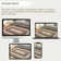 Machine Washable Rug for Living Room Braided Print Non-Slip Area Rug Stain Resistant Carpet for Dining Room Bedroom Nursery Office