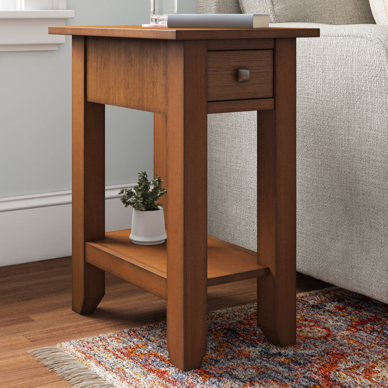 Table de bout avec rangement Schubert