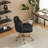 Faux Sherpa Task Office Chair Makeup chair-1816112261