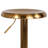 Yuvaan Backless Adjustable Height Metal Barstool -1688806201