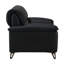 Chaise en cuir Eilene
