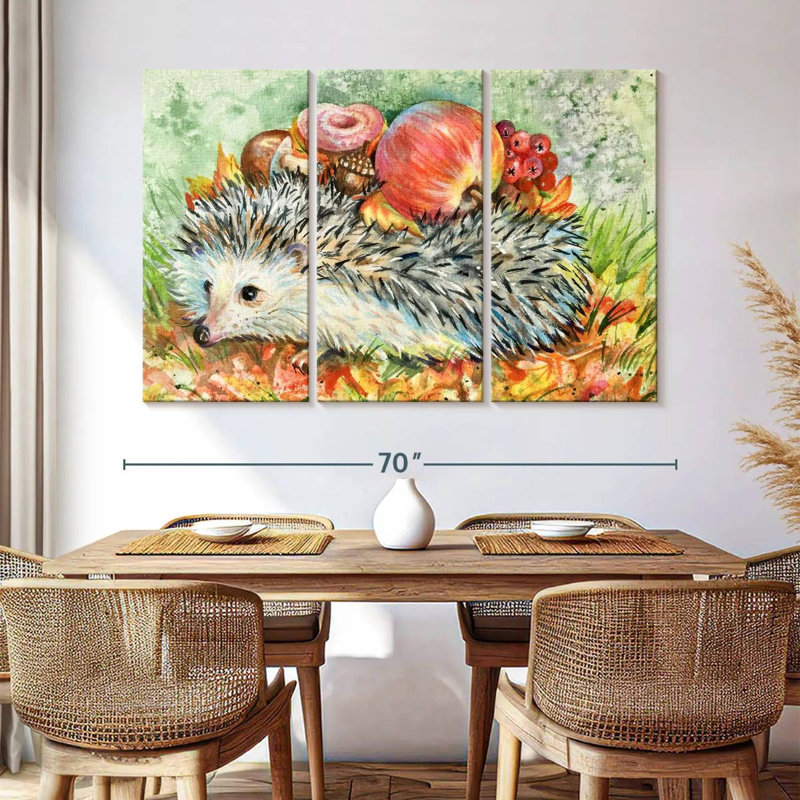 Brampt Hedgehog, 42" H x 65" W