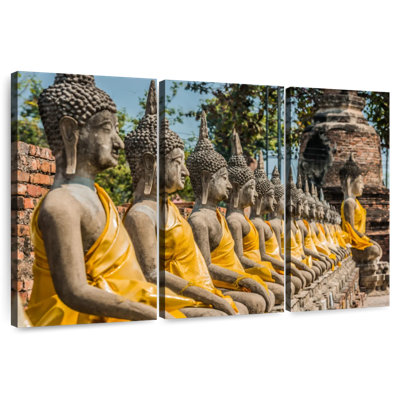 Adella Row Of Buddhas