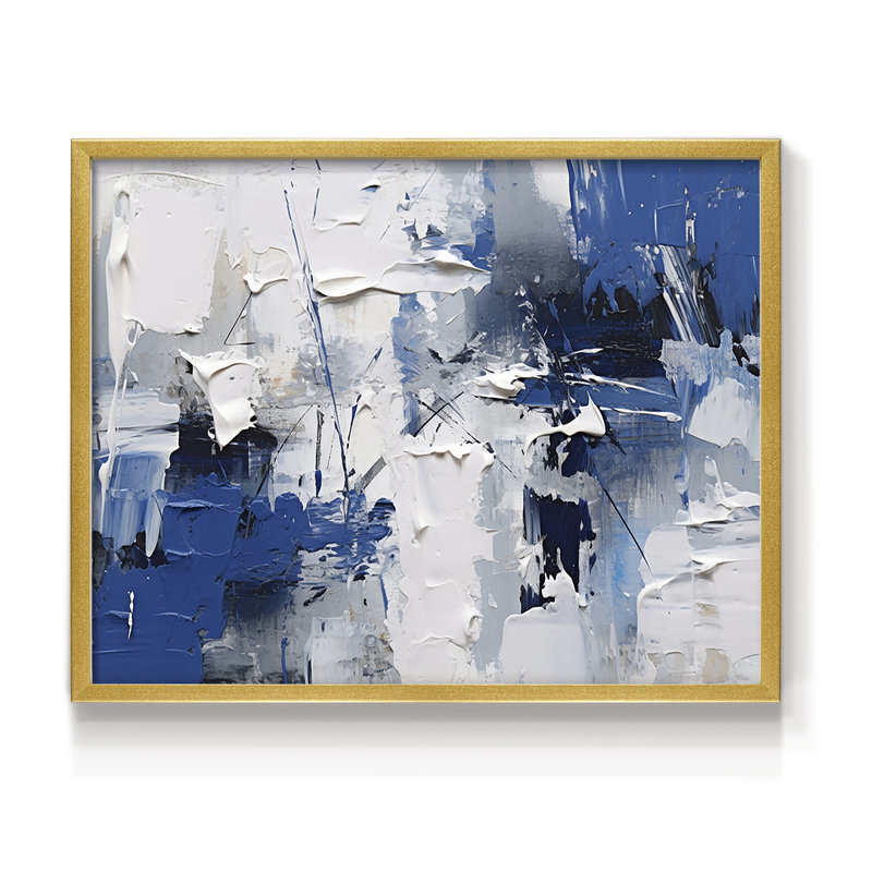 Abstract Series-CXLI -Framed Print - Restickable