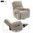 Manual Recliner Massage Chair With 8 Customizable Modes, Side Storage, And Swivel Rocker For Living Room, Bedroom, And Nursery-1400377271