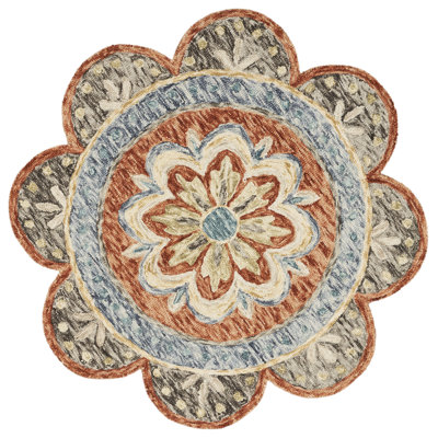 Babig Hand Tufted Wool Indoor Rug