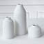 Ensemble de 3 bouteilles décoratives en céramique Dawni