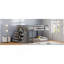 Lit superposé double avec 4 tiroirs et 3 tablettes - gris-120940599-120940602