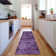 Premium Machine Washable Cerrito AMF557 Eggplant Rug