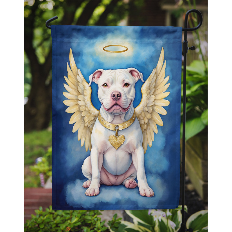 Pit Bull Terrier My Angel Garden - drapeau