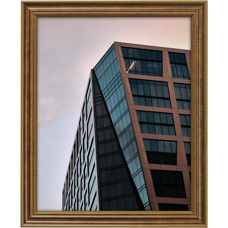 Dealva Bronze Solid Wood Gilded Picture Frame - Set of 2, 9" W x 12" H